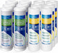 6 Standard Coconut Shell Block Carbon & 6 Four Layers of Filtration by Ronaqua