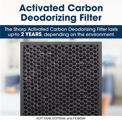 Sharp FZ-J80DFU 2 Year Active Carbon Deodorizing Filter - Image 2