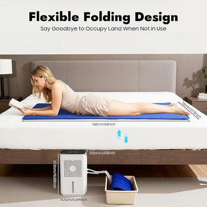 Bepritm Bed Cooling System, 6W Mattress Water Cooling Bed Pad - Image 3