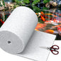 Classic Pond Filter Pad Aquarium Media 18"x72"x1", 9 Ft² White Thicker Reusable by Unknown