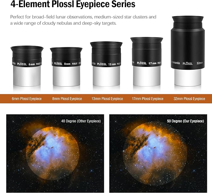 Astromania 14 Piece Telescope Accessory Kit 1.25 Inch Telescope Eyepiece and - Image 2