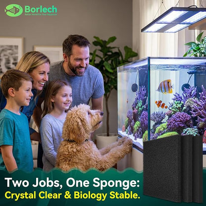 Borlech Aquarium Bio Filter Sponge Pad - Image 2