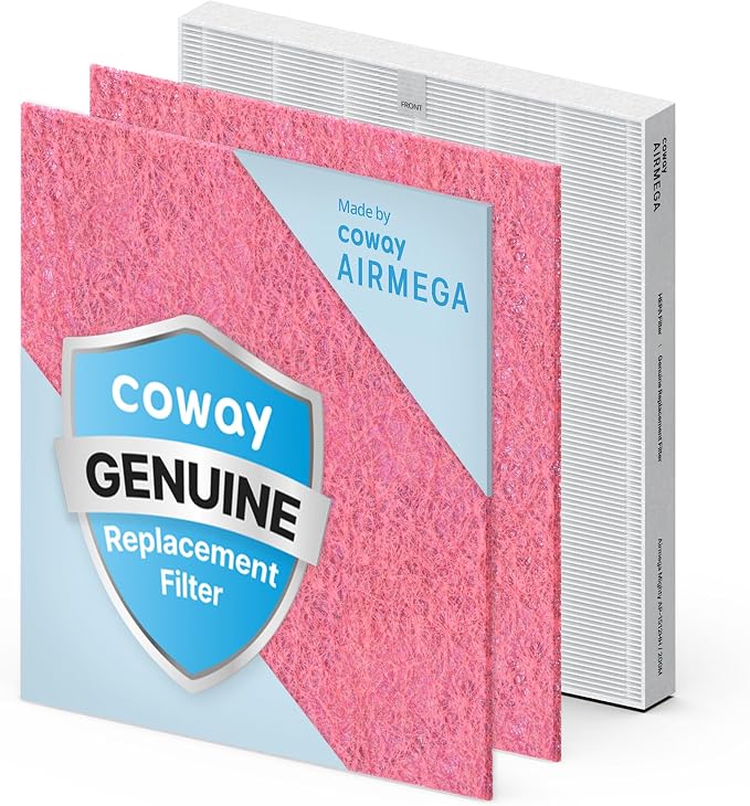 COWAY Airmega AP-1512HH & 200M Filter Replacement Set, HEPA Filter and Pet by Coway