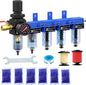NEWPO 1/4" NPT 5 Stage Air Dryer by NEWPO