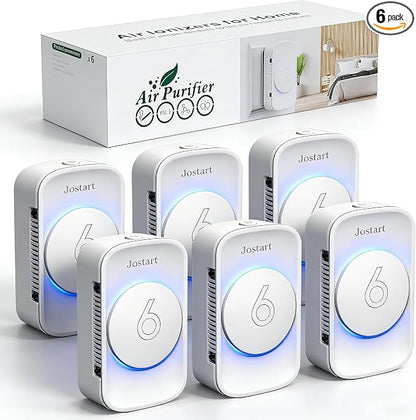 Air Ionizer for Home, Ionic Air Purifier Plug in by Jostart