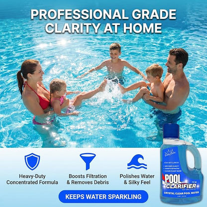 Pool Clarifier - Heavy-Duty Ultra-Concentrated Liquid, Water Clarifier - Image 9