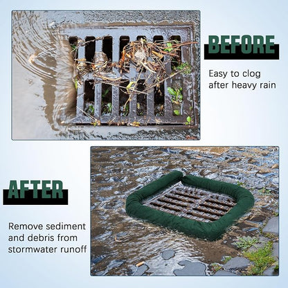 2 Pcs Sediment Filter Erosion Control Blanket Silt Fence Sock - Image 5