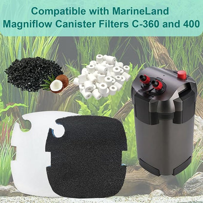 16 Packs Aquarium Filter Media Kit Compatible - Image 2