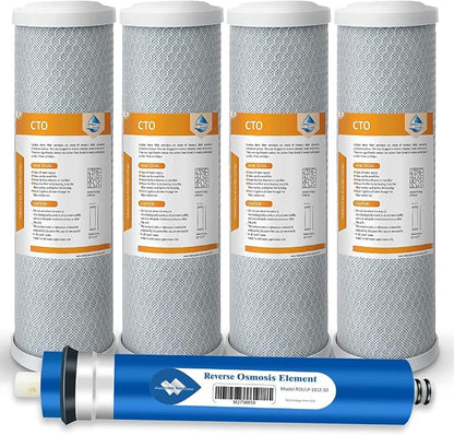 Membrane Solutions Combo Pack for FX12M and FX12P, Water Filter Replacement by MembraneSolutions