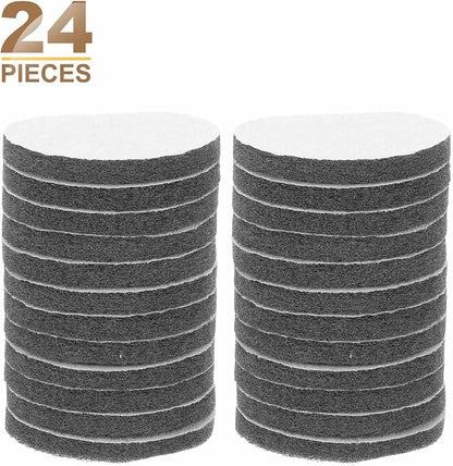 HARFINGTON 24pcs Scrubber Scouring Pads 1200 Grits 4 Inch Drill Power Brush - Image 3