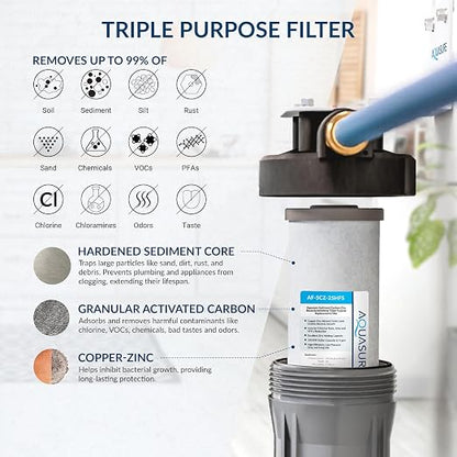 Aquasure Harmony Series 32, 000 Grains Whole House Water Softener Bundle - Image 4