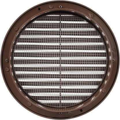 Brown 6" Inch Round Ventilation Grille - Image 2