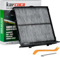 CF12775 Cabin Air Filter With Activated Carbon Compatible with Subaru Forester by KARCOCA