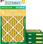 Filterbuy 20x36x2 Air Filter MERV 11 Superior Pet & Allergy Defense, by Filterbuy