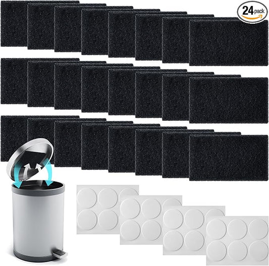 Timgle 24 Pcs Universal Trash Can Deodorizer Trash Bag Odor Absorbing Filters by Timgle