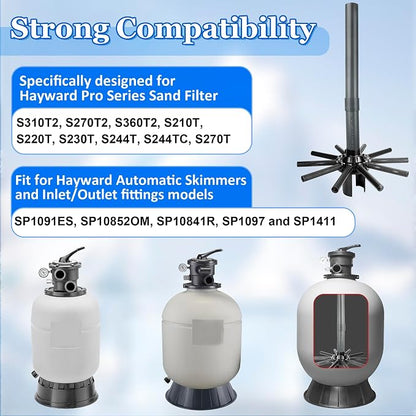 SX244DA Lateral Assembly with Center Pipe Compatible with Hayward s244t Sand - Image 2