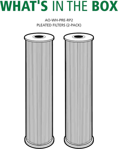 AO Smith 2.5"x10" 20 Micron Sediment Water Filter Replacement Cartridge - Image 2