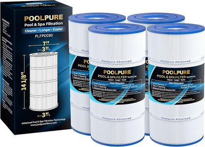 POOLPURE PLFPCC60 Pool Filter Replaces Pentair CCP240, Unicel C-7469, Filbur by POOLPURE