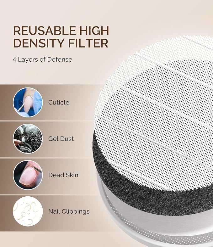MelodySusie Compact Nail Dust Collector - Image 5