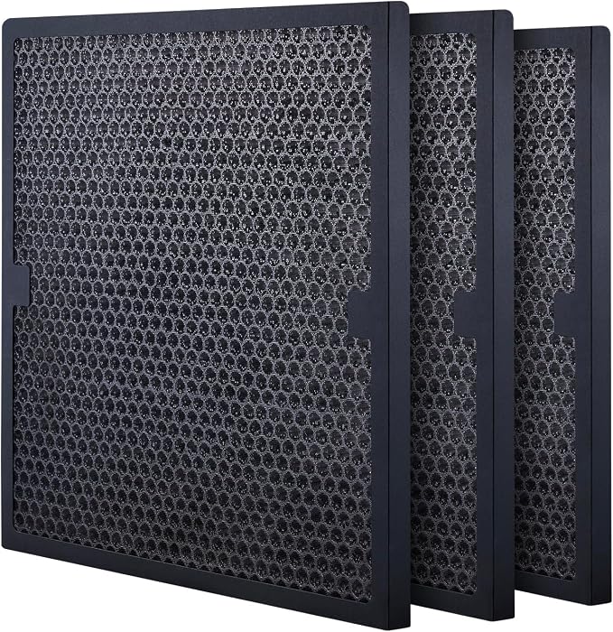 VEVOR Active Carbon Filters, 3 Pack, 15.7'' x 15.7'' Air Filter Replacement by VEVOR