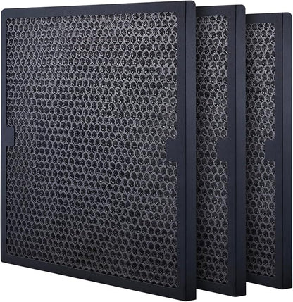 VEVOR Active Carbon Filters, 3 Pack, 15.7'' x 15.7'' Air Filter Replacement by VEVOR