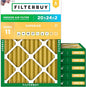Filterbuy 20x24x2 Air Filter MERV 11 Superior Pet & Allergy Defense, by Filterbuy