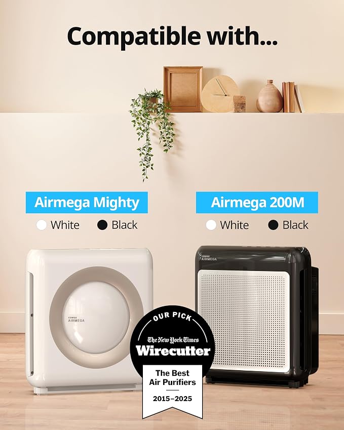 COWAY Airmega AP-1512HH & 200M Filter Replacement Set, HEPA Filter and - Image 8