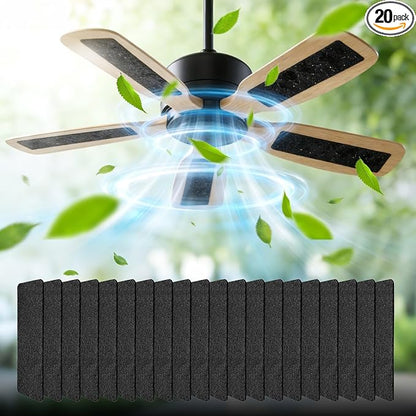 20pcs Coconut Carbon Ceiling Fan Filters by Unknown