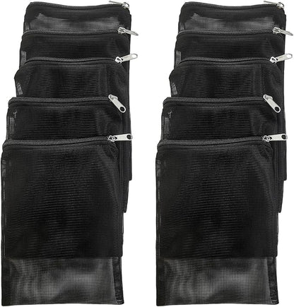 10 Pcs 5.9" x 7.8" Aquarium Filter Media Bags Large, Fish Tank Media Mesh by CoverGeny