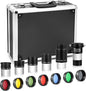 Astromania 14 Piece Telescope Accessory Kit 1.25 Inch Telescope Eyepiece and by AstromaniaOptics