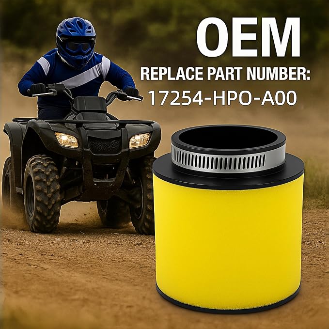 17254-HP0-A00 Air Filter Air Cleaner Suitable - Image 4