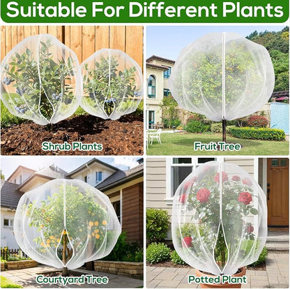9.8 x 9.8 ft Large Fruit Tree Netting Cover - Image 8