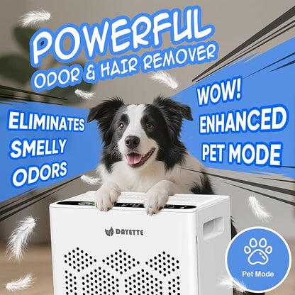 DAYETTE Air Purifiers for Home Large Room Up to 2400 Ft² - Image 2