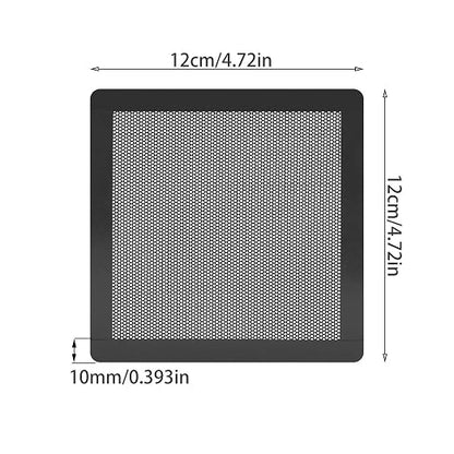 120MM PC Fan Dust Filter Computer Case Fan Magnetic Frame Dust Filter Fine PVC - Image 6