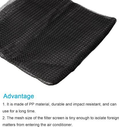 PATIKIL 47.2" x 23.6" Air Conditioner Air Filter Material, Plastic Dustproof - Image 4