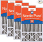 Nordic Pure 16x25x5 Honeywell/Lennox Replacement MERV 15 Air Filters 4 Pack by NordicPure