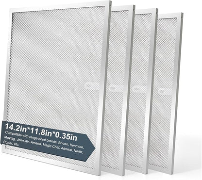 BPS1FA30 Range Hood Grease Filter 11-3/4" x 14-1/4" Multi-layer Aluminum Mesh by oneket