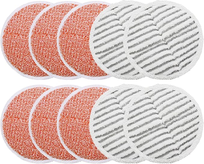 Replacement Pads for Bissell Spinwave Mop: 10 Pads for Bissell Spinwave by GreeSuit