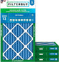 Filterbuy 18x30x2 Air Filter MERV 13 Optimal Smoke & Allergy Defense, by Filterbuy