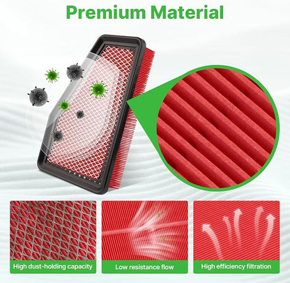 2PCS Engine Air Filter Fit for Jeep Cherokee 2019 2020 2021 2022 2023 2.4L 3.2L - Image 3