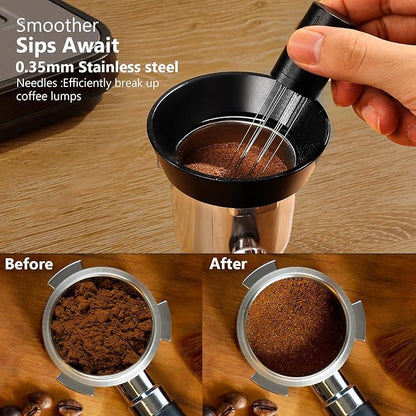 WDT Tool Espresso Distributor Accessory kit &1.7mm Thickness 150μm Mesh Puck - Image 4