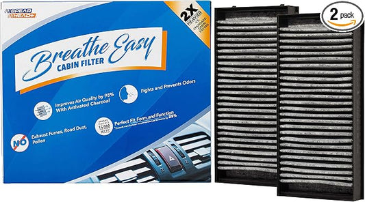 Spearhead Odor Defense Breathe Easy AC & Heater Cabin Filter | Fits 2007-2018 X5 by SPEARHEAD