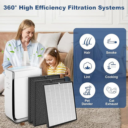 8 Pack 3000 Replacement Filter, Compatible - Image 4