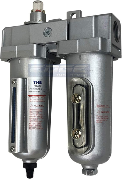 INDUSTRIAL GRADE 3/4" NPT, IN-LINE COALESCING FILTER & DESICCANT AIR DRYER by Unknown