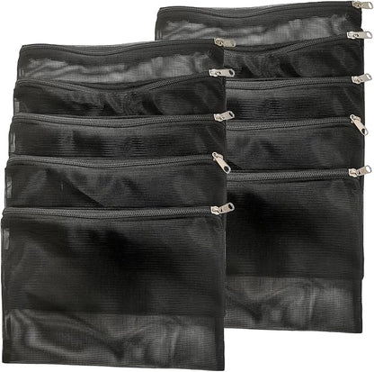 10 Pcs 10" x 7" Aquarium Filter Media Bags, Fish Tank Media Mesh Filter Bags by CoverGeny