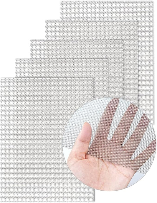 5 Pack Wire Mesh Screen 13.4'' x 9.5'' by TOYPOPOR