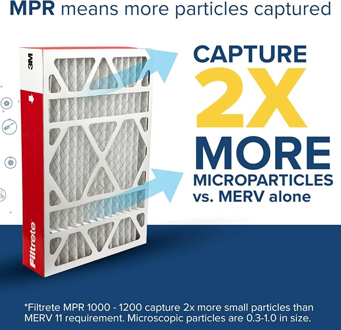 Filtrete 20x20x4 AC Furnace Air Filter, MPR 1000, MERV 11, Fits Honeywell - Image 4