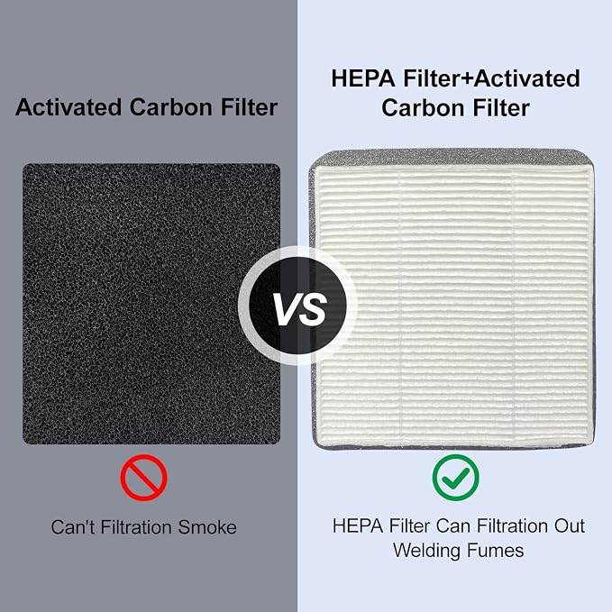 HEPA Solder Fume Extractor Fan Solder Smoke Absorber DIY Work Fan - Image 5