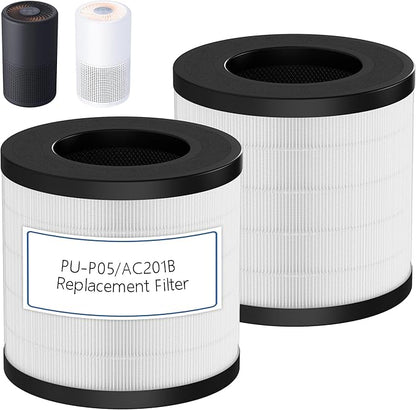 PU-P05/AC201B Replacement Filter Compatible by AirPurifierFilterReplacement