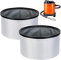Tlswshsy 2 Pack 11.8'' x 11.8'' x 7'' Double Layer Ash Vacuum Filter, PAAC301 by Tlswshsy